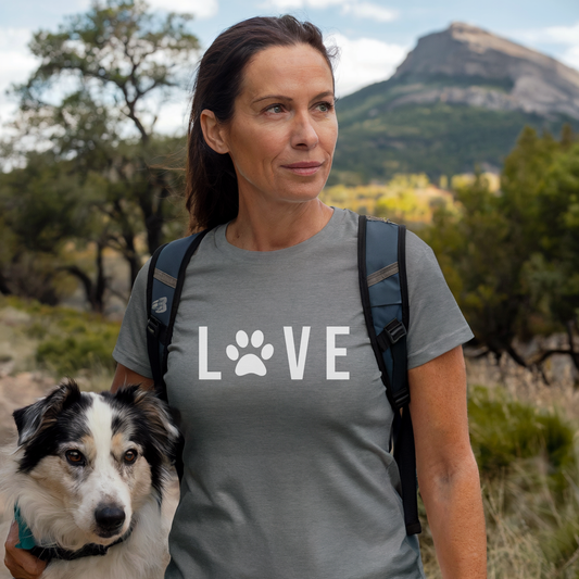 Dog LOVE T-shirt | Bella Canvas