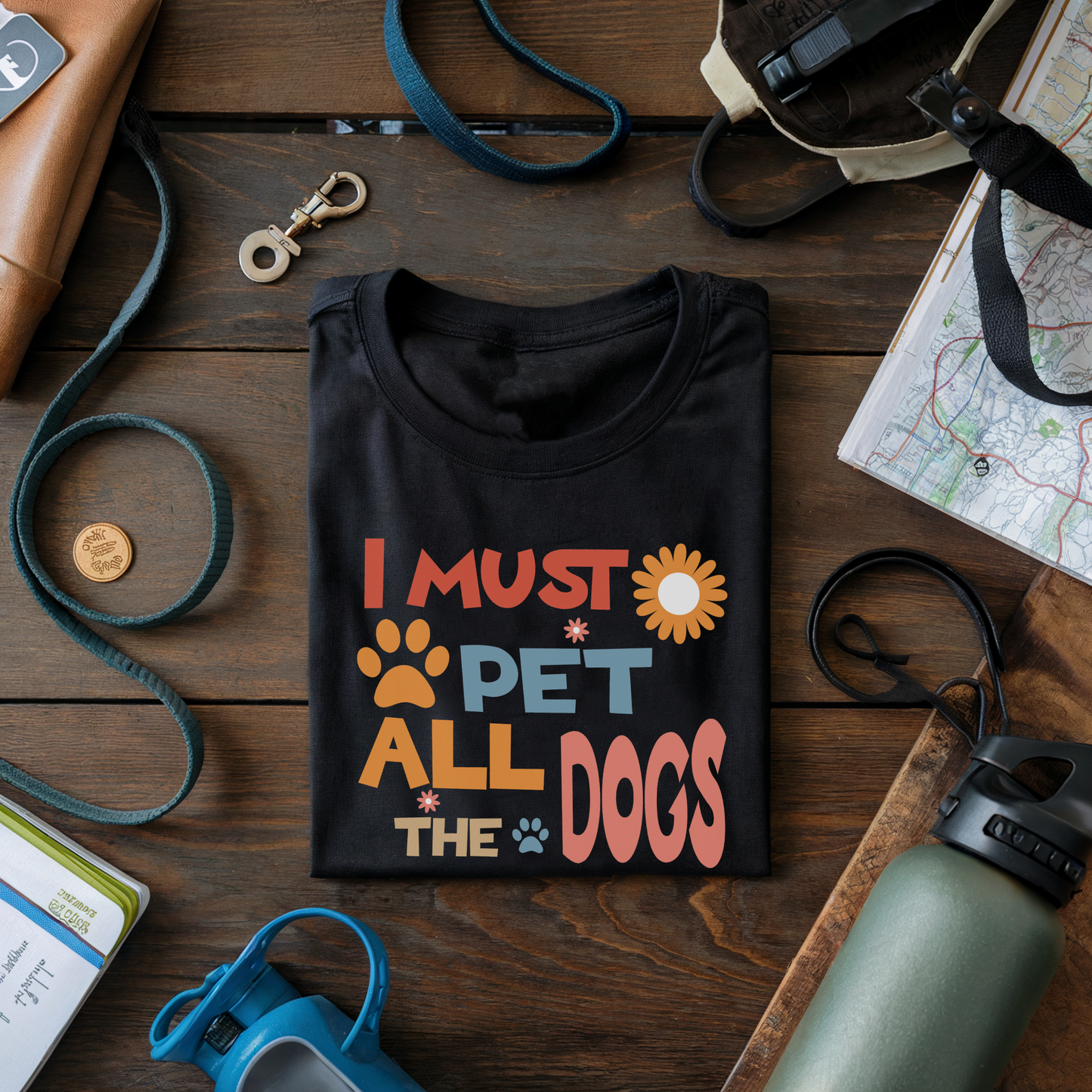 Pet all the Dogs T-shirt | Bella Canvas