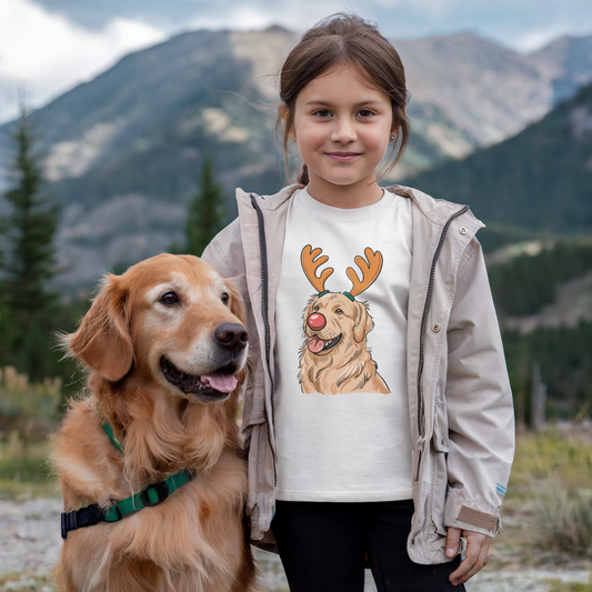 Premium Kids Crewneck Rudolph T-shirt